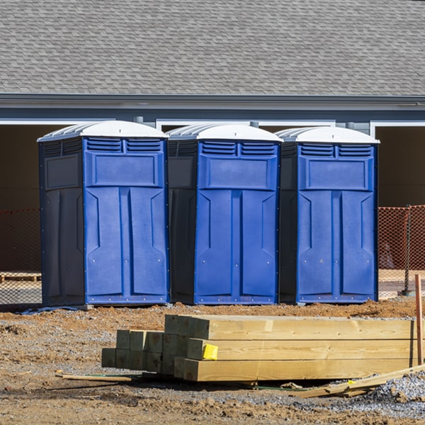 are there any restrictions on where i can place the porta potties during my rental period in Copeland KS